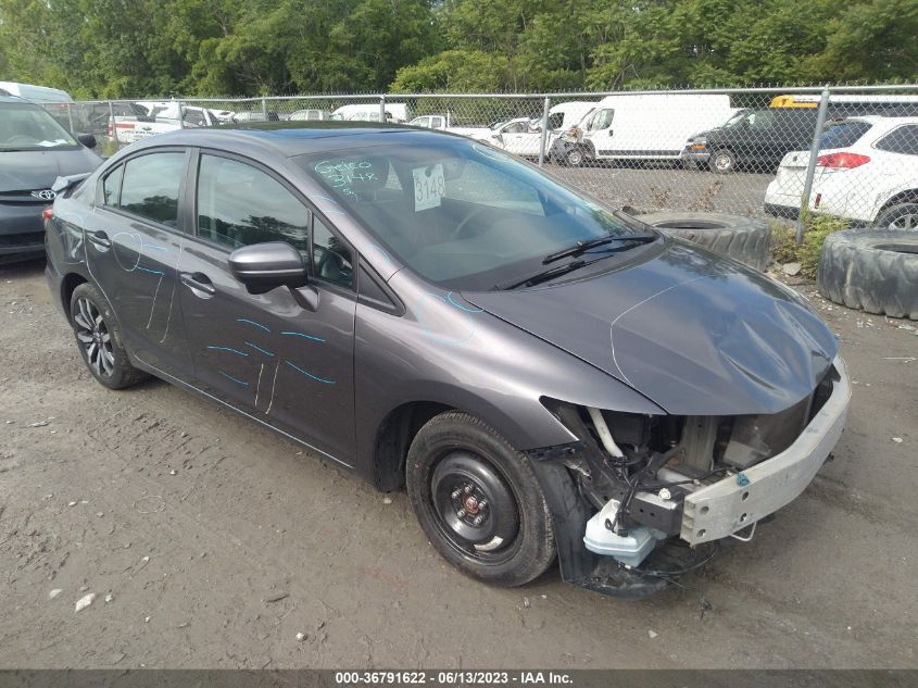 2015 HONDA CIVIC SEDAN EX-L - 19XFB2F91FE247016