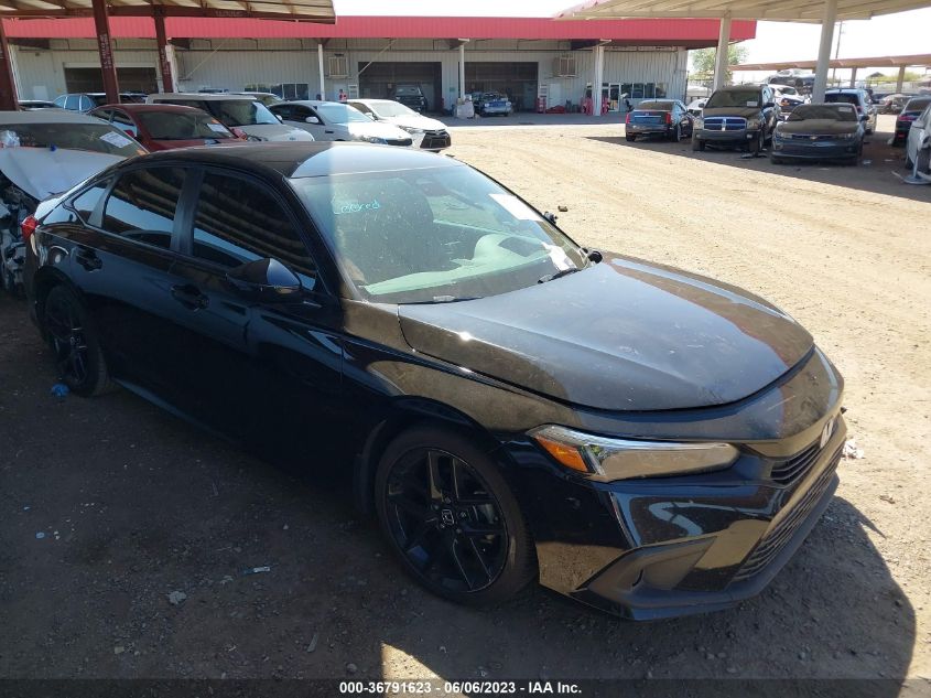 2022 HONDA CIVIC SEDAN SPORT - 2HGFE2F58NH519490