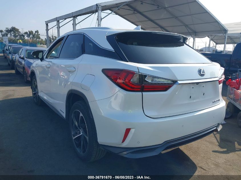 2016 LEXUS RX 450H 2T2ZFMCA7GC001370