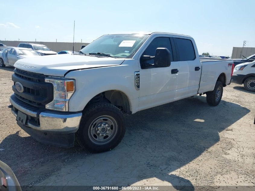 2021 FORD SUPER DUTY F-250 SRW XL/XLT/LARIAT - 1FT7W2B61MEE13368