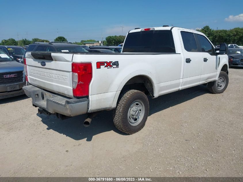 2021 FORD SUPER DUTY F-250 SRW XL/XLT/LARIAT - 1FT7W2B61MEE13368