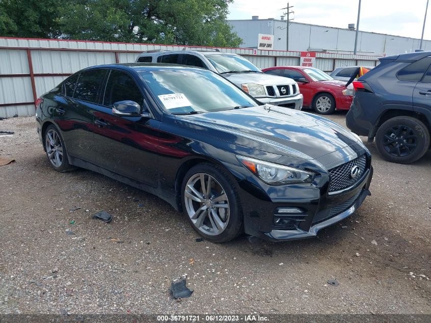 2014 INFINITI Q50 HYBRID SPORT - JN1AV7AR6EM701690