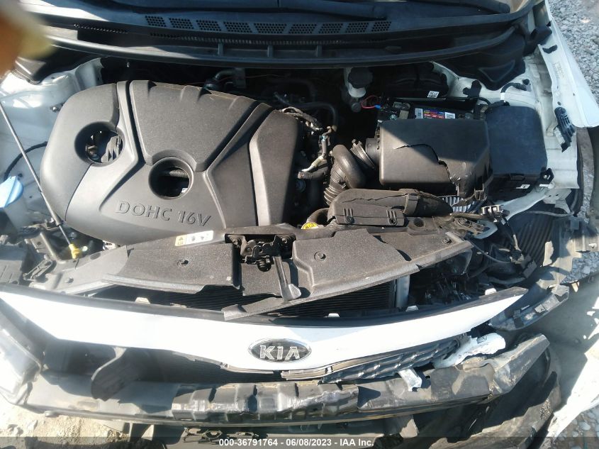 2016 KIA FORTE LX - KNAFK4A60G5554373