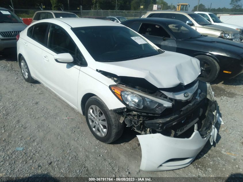 2016 KIA FORTE LX - KNAFK4A60G5554373