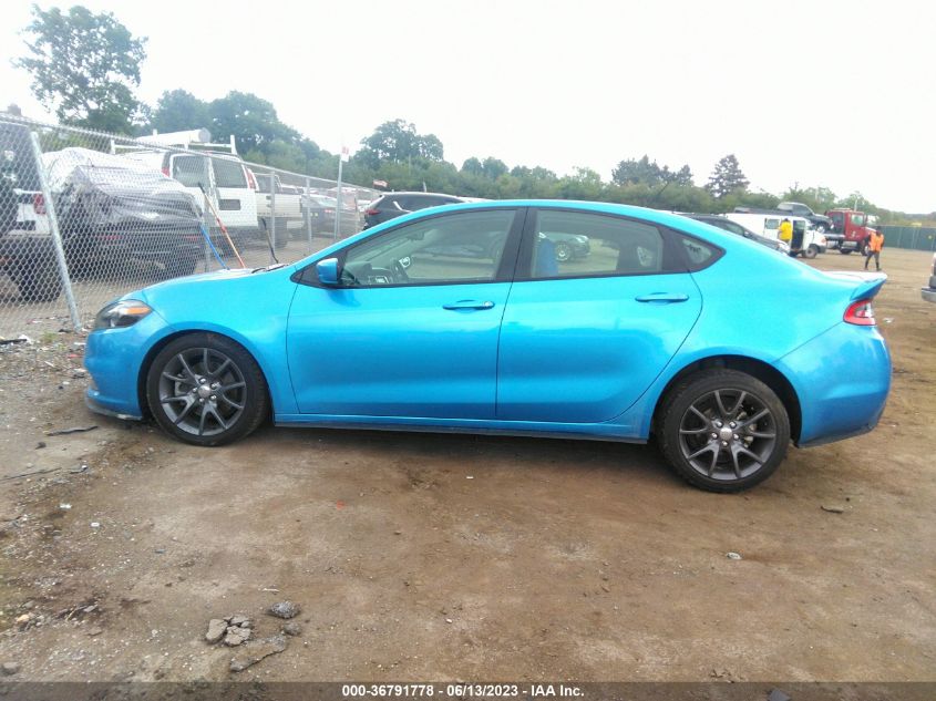 2016 DODGE DART TURBO - 1C3CDFFH1GD819141