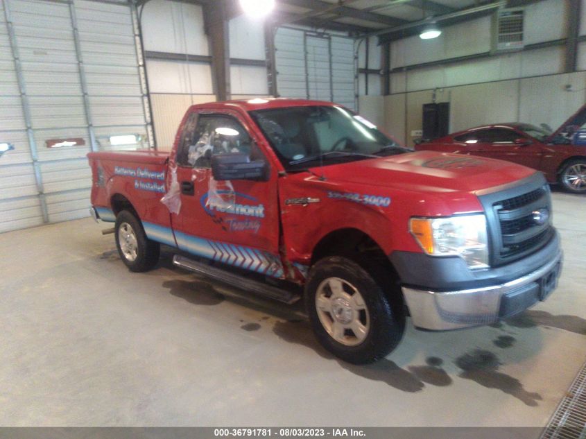 2013 FORD F-150 XL/STX/XLT - 1FTMF1CM7DKF99686