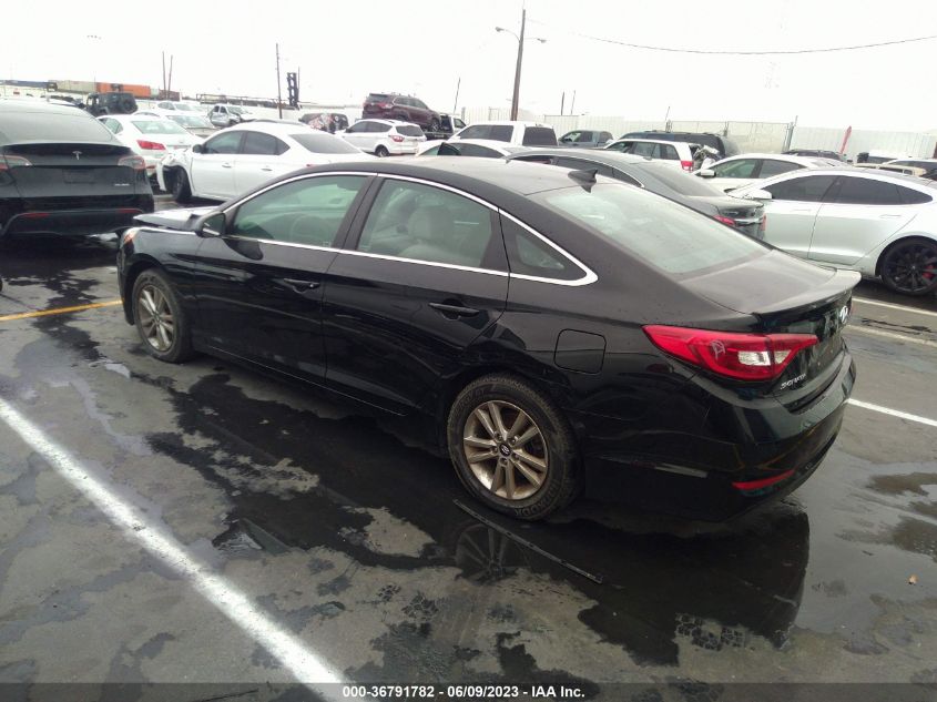 2016 HYUNDAI SONATA 2.4L SE - 5NPE24AFXGH321602