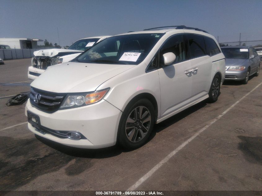2014 HONDA ODYSSEY TOURING - 5FNRL5H97EB070165