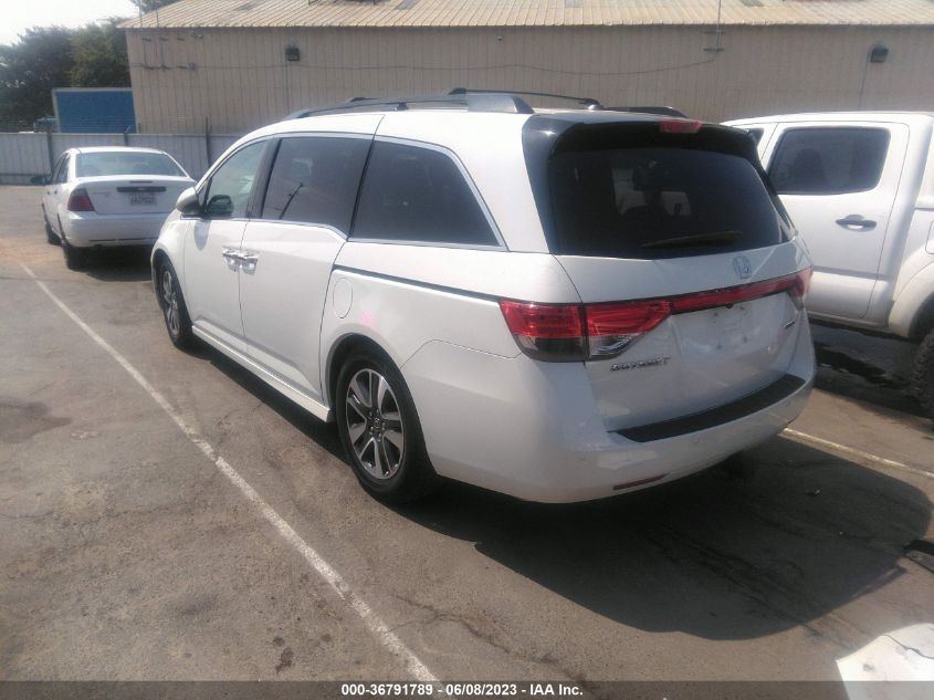 2014 HONDA ODYSSEY TOURING - 5FNRL5H97EB070165