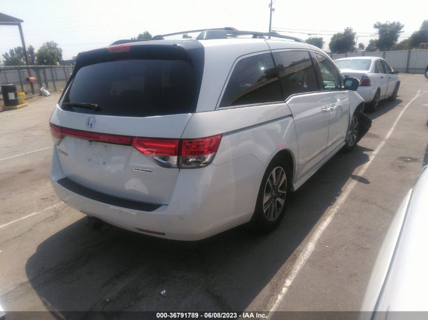 2014 HONDA ODYSSEY TOURING - 5FNRL5H97EB070165