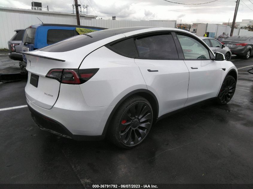 2023 TESLA MODEL Y PERFORMANCE - 7SAYGDEF0PF737989