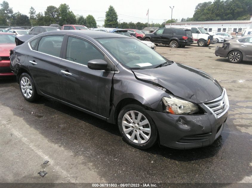 2014 NISSAN SENTRA S - 3N1AB7AP9EY221101