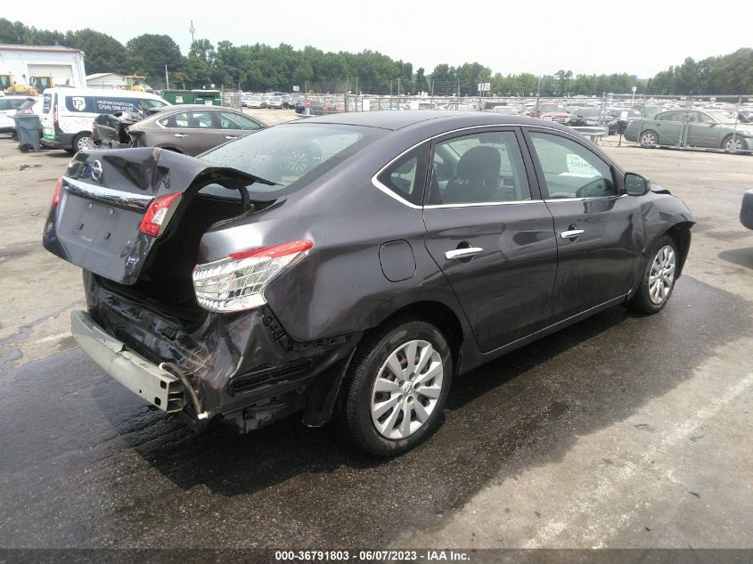 2014 NISSAN SENTRA S - 3N1AB7AP9EY221101