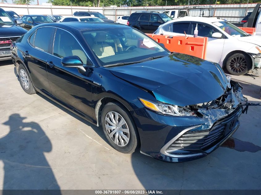2021 TOYOTA CAMRY HYBRID LE - 4T1C31AK7MU553166