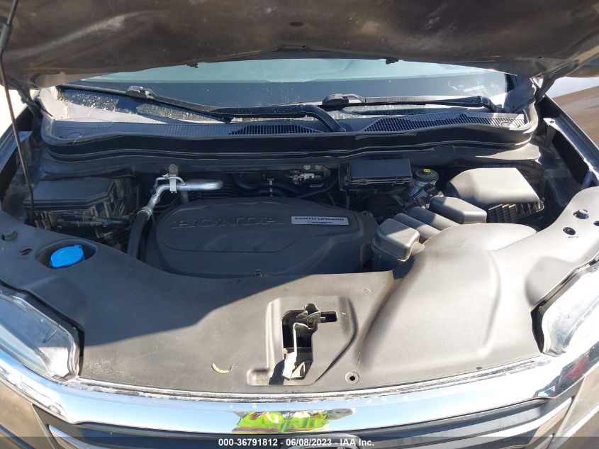 2017 HONDA PILOT LX - 5FNYF5H15HB019281