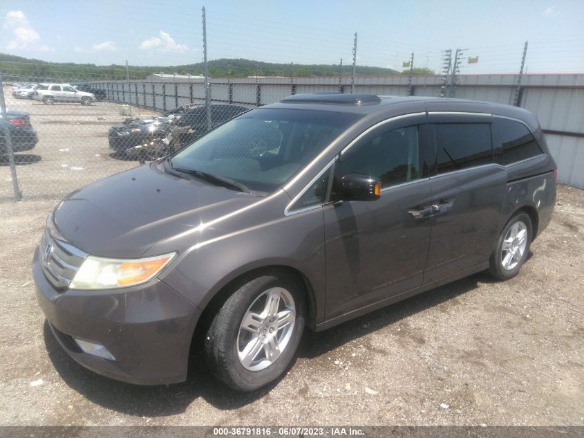 2013 HONDA ODYSSEY TOURING - 5FNRL5H98DB011575