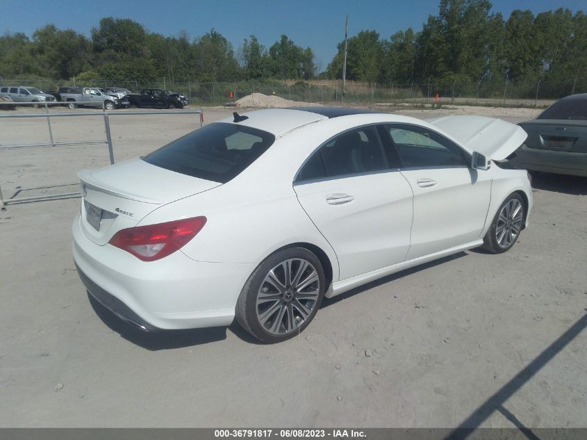 2018 MERCEDES-BENZ CLA 250 4MATIC - WDDSJ4GB3JN562764