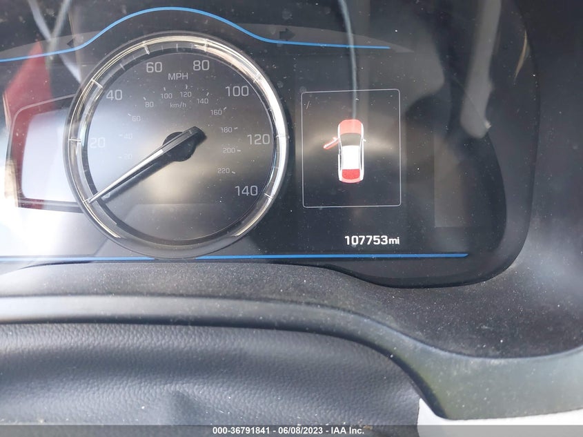 VIN KMHC65LC2KU167434 2019 HYUNDAI IONIQ HYBRID BLUE