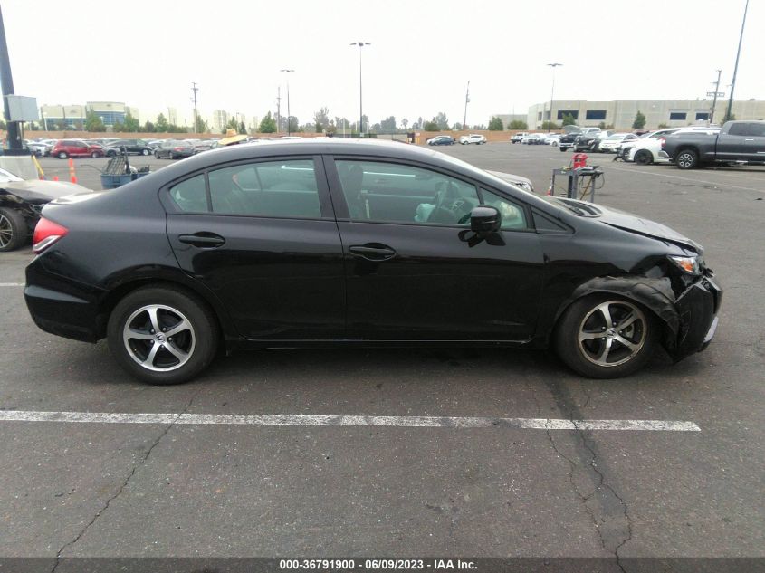 2015 HONDA CIVIC SEDAN SE - 19XFB2F77FE703731