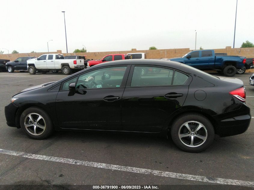 2015 HONDA CIVIC SEDAN SE - 19XFB2F77FE703731