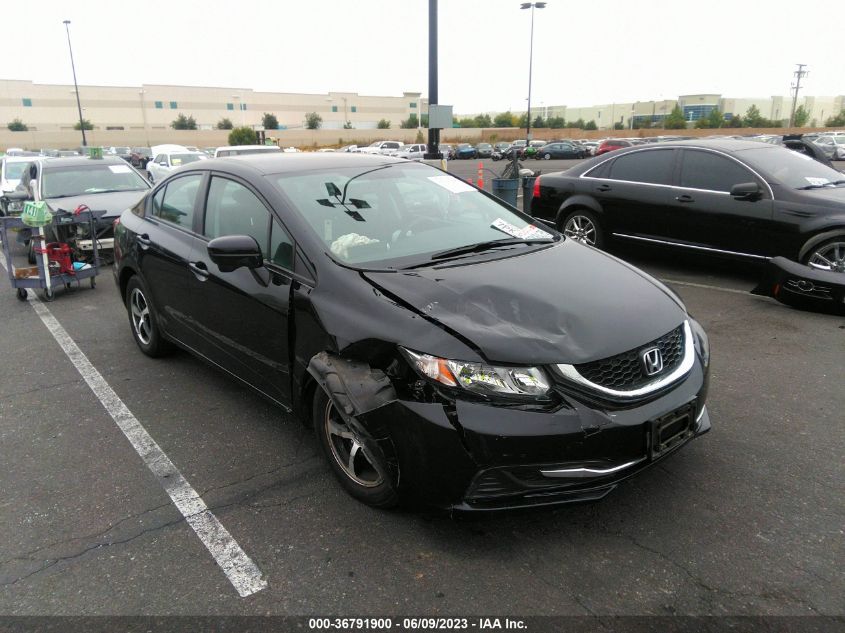 2015 HONDA CIVIC SEDAN SE - 19XFB2F77FE703731