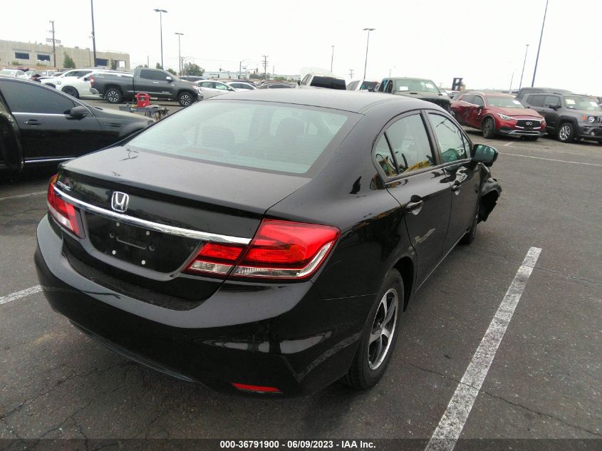 2015 HONDA CIVIC SEDAN SE - 19XFB2F77FE703731