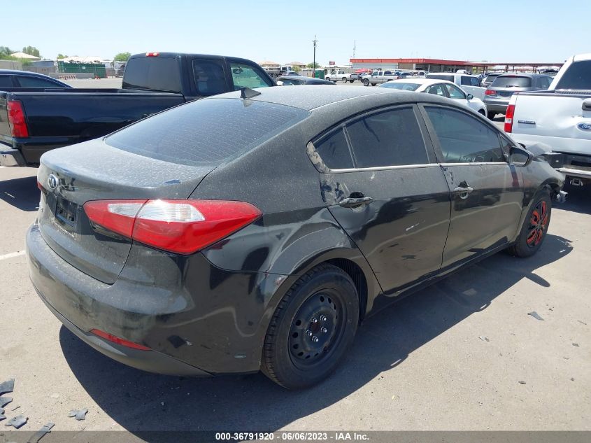 2016 KIA FORTE LX - KNAFK4A65G5619668