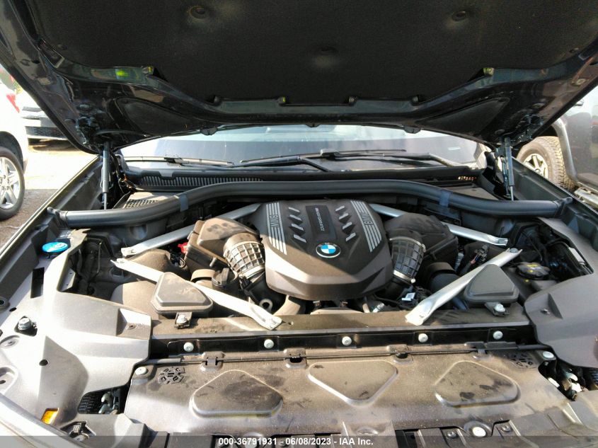 2022 BMW X7 M50I 5UXCX6C04N9K13347