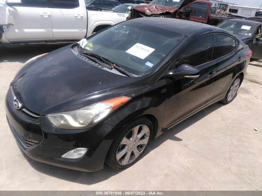 2013 HYUNDAI ELANTRA GLS/LIMITED - 5NPDH4AE8DH367183