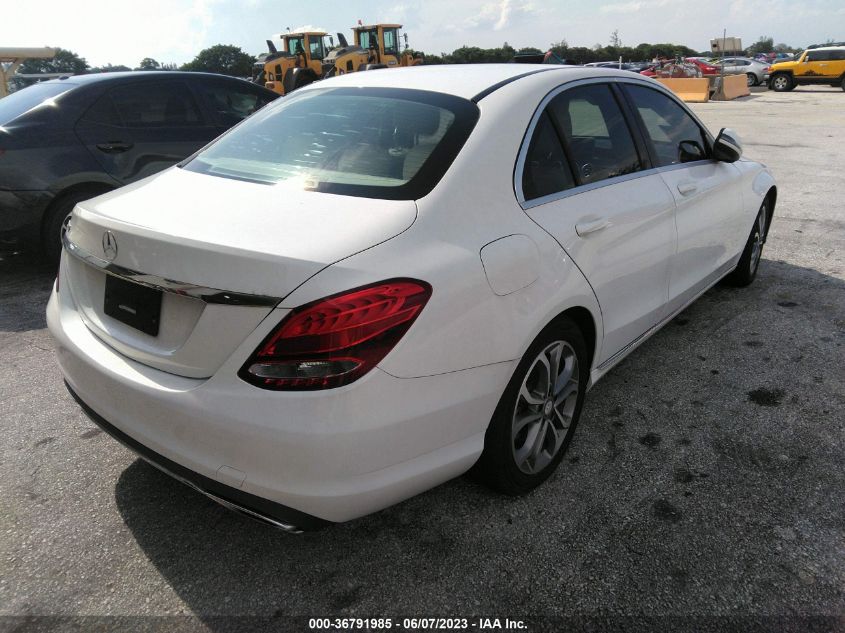 2016 MERCEDES-BENZ C-CLASS C 300 - 55SWF4JB3GU124743