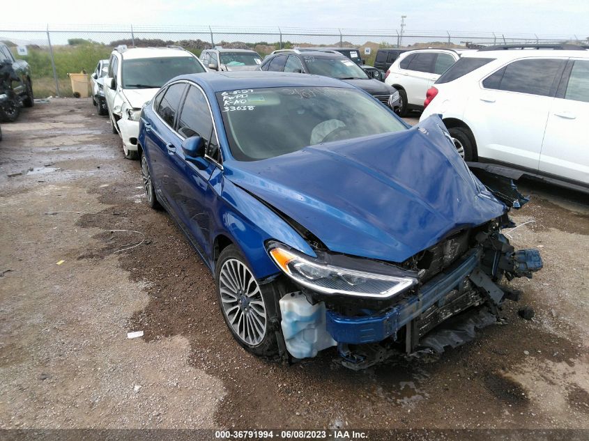 2017 FORD FUSION TITANIUM HEV - 3FA6P0RU7HR316184