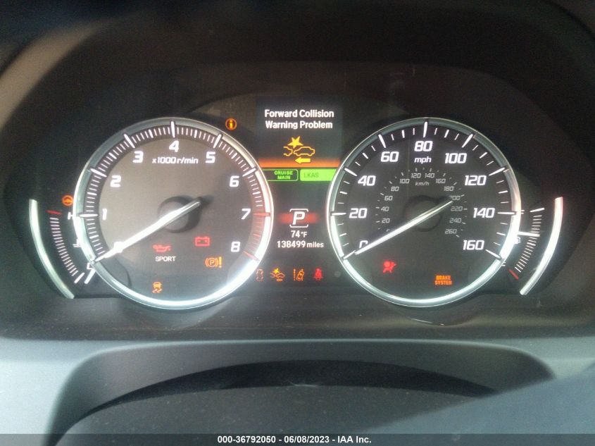2016 ACURA TLX TECH - 19UUB1F55GA004118