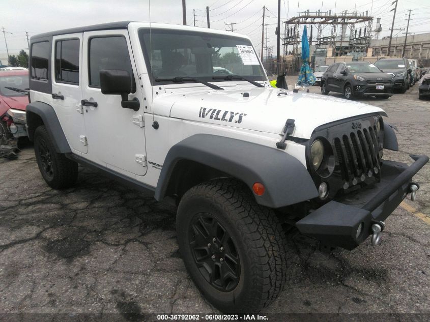 2015 JEEP WRANGLER UNLIMITED WILLYS WHEELER - 1C4BJWDG3FL552941