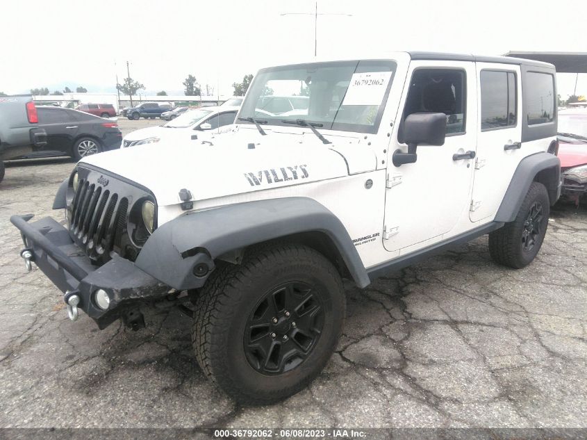 2015 JEEP WRANGLER UNLIMITED WILLYS WHEELER - 1C4BJWDG3FL552941