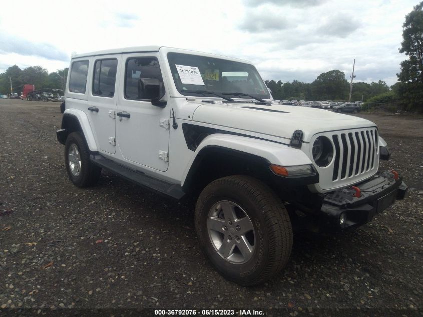 2018 JEEP WRANGLER UNLIMITED SAHARA - 1C4HJXEG9JW175392