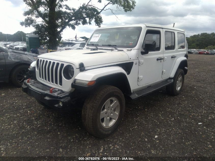 2018 JEEP WRANGLER UNLIMITED SAHARA - 1C4HJXEG9JW175392