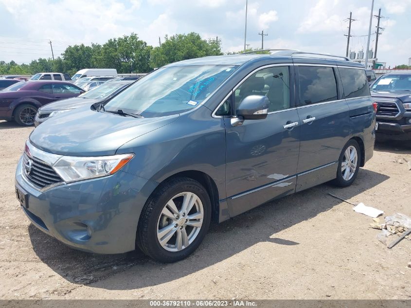 2013 NISSAN QUEST SL - JN8AE2KP9D9067715