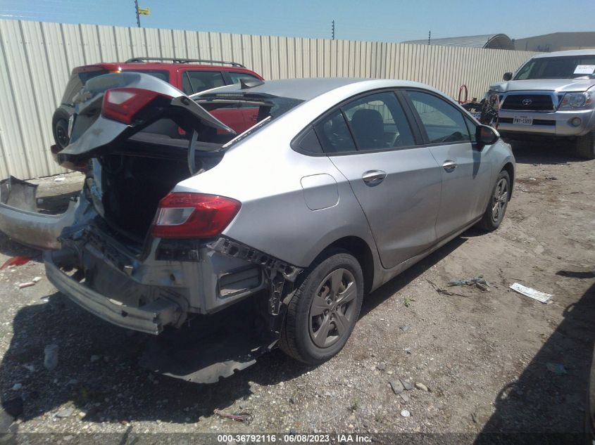 2018 CHEVROLET CRUZE LS - 1G1BB5SM3J7122093