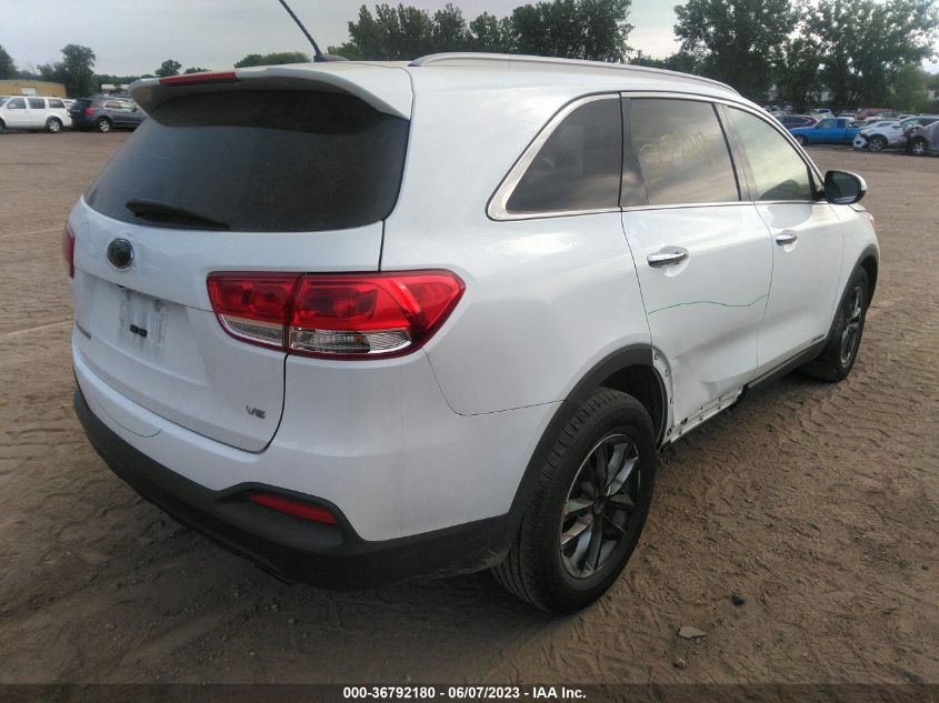 2018 KIA SORENTO LX/L - 5XYPGDA5XJG340392