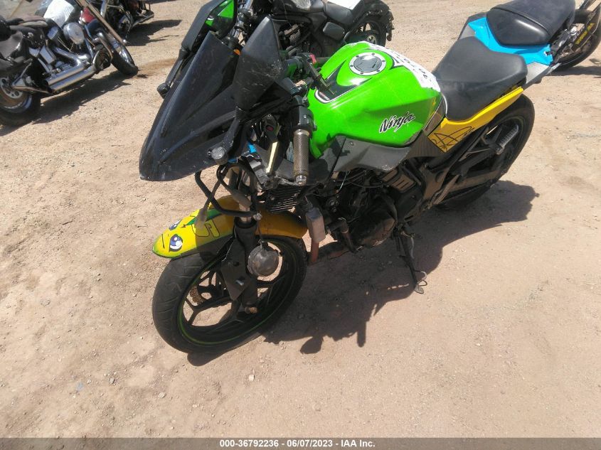 2013 KAWASAKI EX300 A JKAEX8A15DDA09988