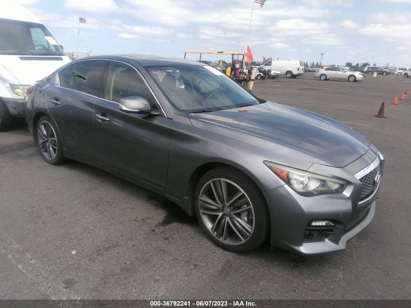 2014 INFINITI Q50 SPORT - JN1BV7AR4EM693044