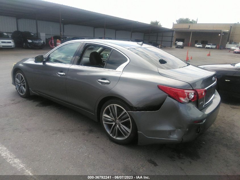 2014 INFINITI Q50 SPORT - JN1BV7AR4EM693044