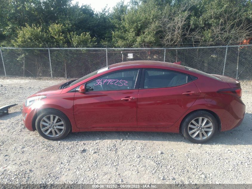 2016 HYUNDAI ELANTRA SE - 5NPDH4AE5GH757047