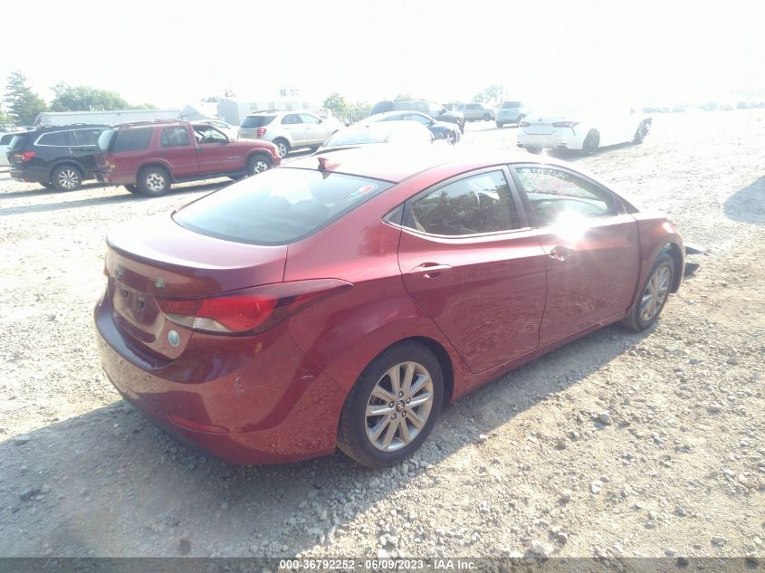 2016 HYUNDAI ELANTRA SE - 5NPDH4AE5GH757047