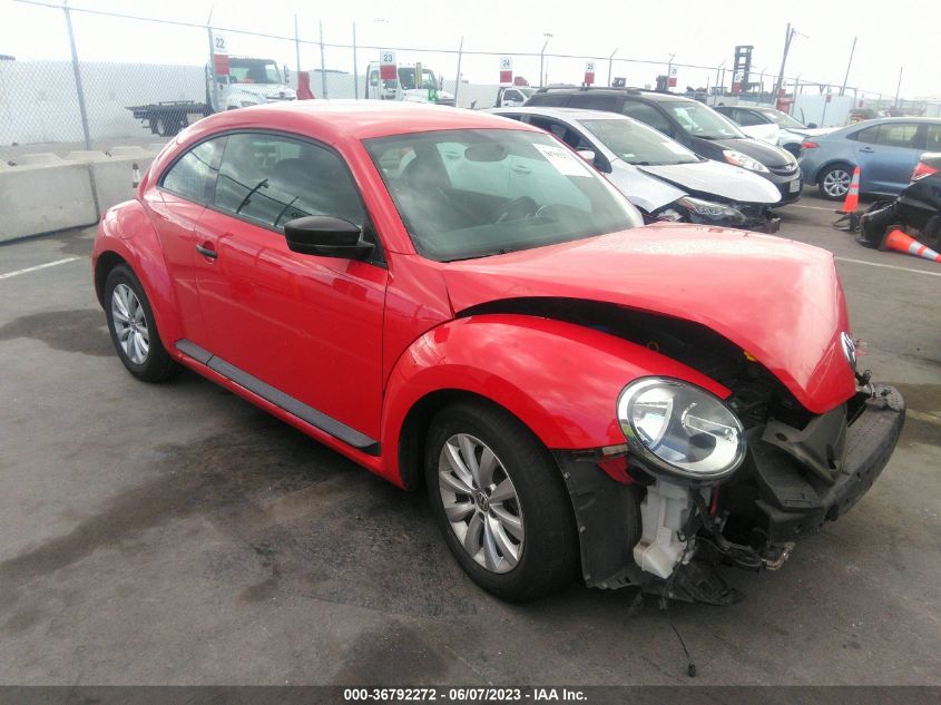 2016 VOLKSWAGEN BEETLE COUPE 1.8T FLEET EDITION - 3VWF17AT9GM606989