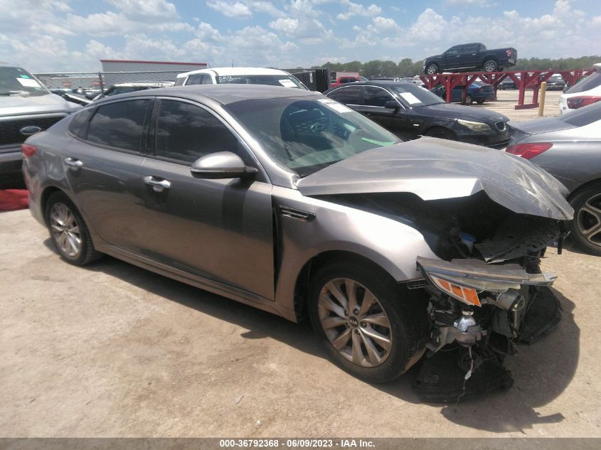 2016 KIA OPTIMA EX - 5XXGU4L32GG077087