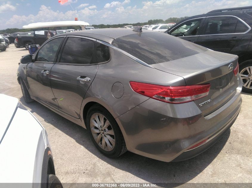 2016 KIA OPTIMA EX - 5XXGU4L32GG077087