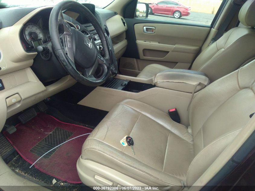 2013 HONDA PILOT EX-L - 5FNYF3H77DB004848