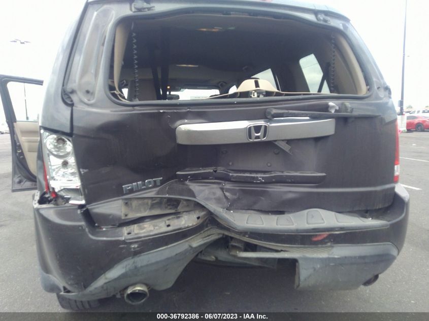 2013 HONDA PILOT EX-L - 5FNYF3H77DB004848