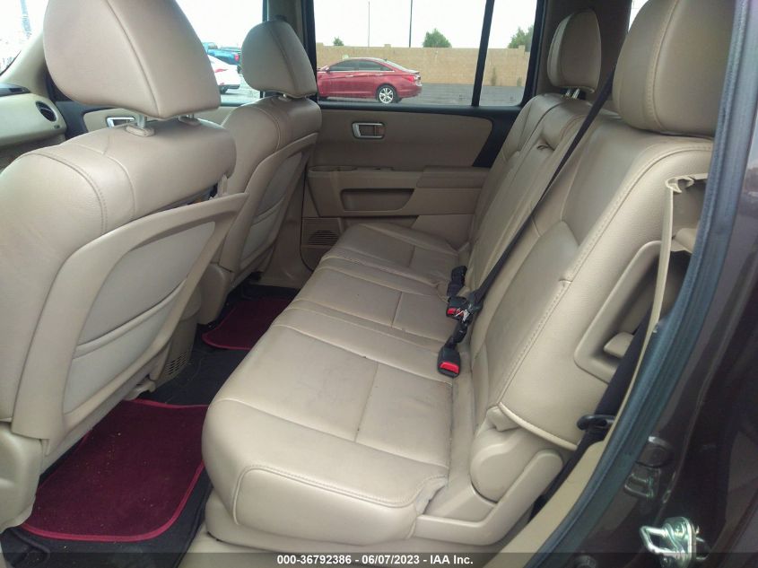 2013 HONDA PILOT EX-L - 5FNYF3H77DB004848